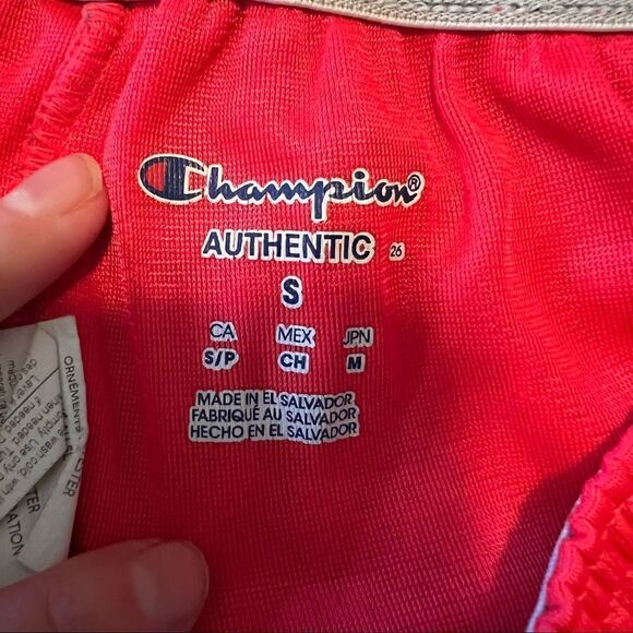 Champion athletic pink shorts (lined) - Picture 3 of 10